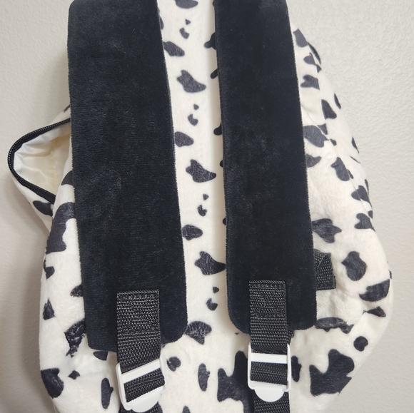 Dalmatian Dog Plush Backpack Kids Soft Plush Mini Backpack - Picture 8 of 11